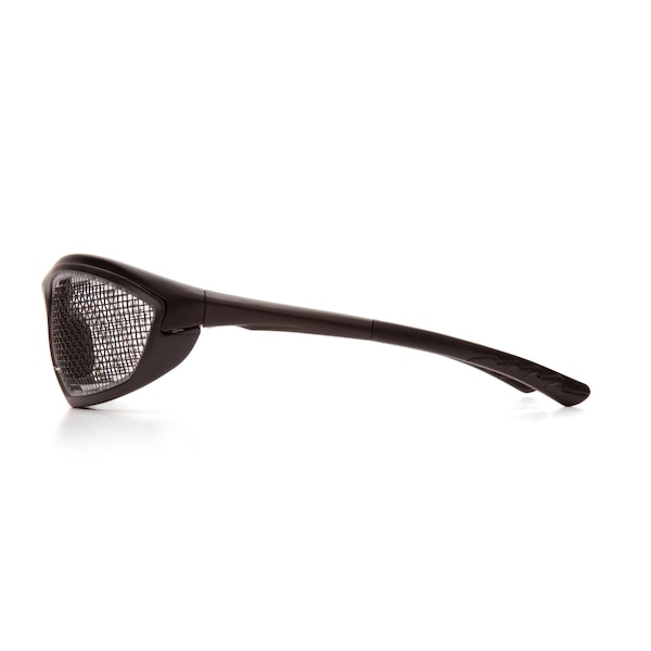 Pyramex Safety Glasses, Trifecta Steel, Mesh - SB74WMD