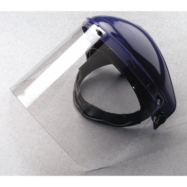 Mcr Safety Faceshield Visor, Clear Visor, 8" Height, Uncoated Lens, Clear - 181560