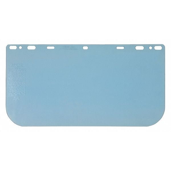 Mcr Safety Faceshield Visor, Clear Visor, 8" Height, Uncoated Lens, Clear - 181560