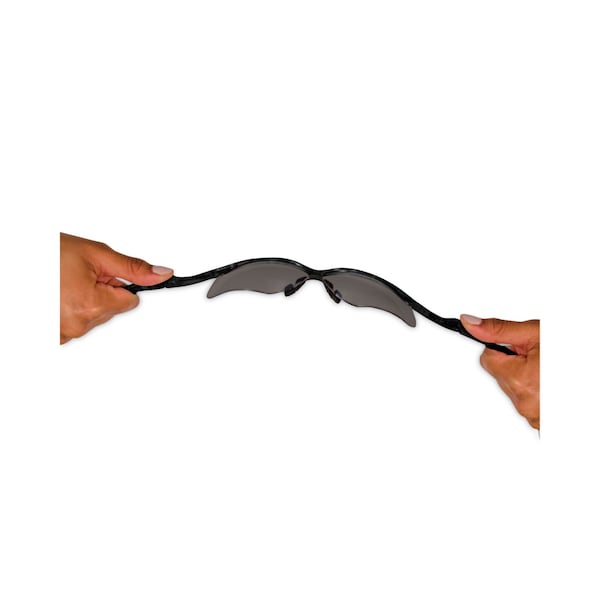 Kleenguard Safety Glasses Anti-Fog, Smoke Lens, Wraparound, Wraparound - KCC 22475