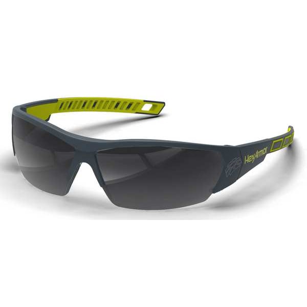 Hexarmor MX250, Safety Eyewear Anti-Fog &  Anti-Scratch, Photochromatic Lens, Half-Frame, Wraparound - 11-14006-08