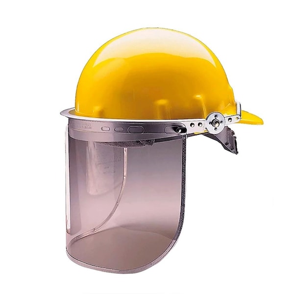 Jackson Safety Face Shields Cap Adapters, Non-Slotted, Coil Spring, Fits Cap Style Hard Hats - 14390