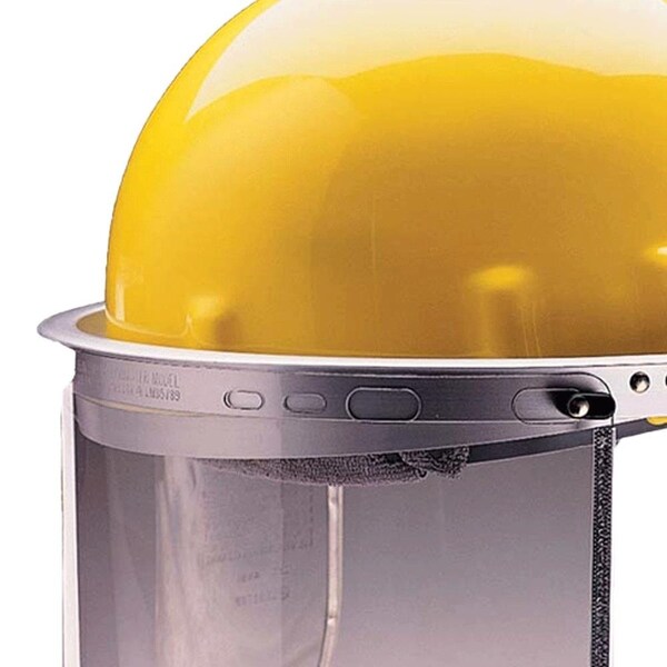 Jackson Safety Face Shields Cap Adapters, Non-Slotted, Coil Spring, Fits Cap Style Hard Hats - 14390
