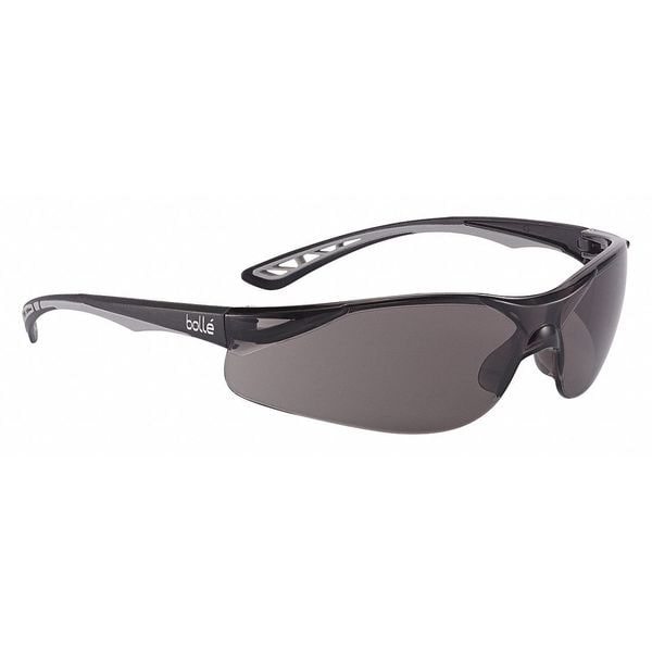 Iluka By Bolle Safety NESS, Safety Glasses Anti-Fog, Smoke Lens, Frameless, Traditional - ILUPSF