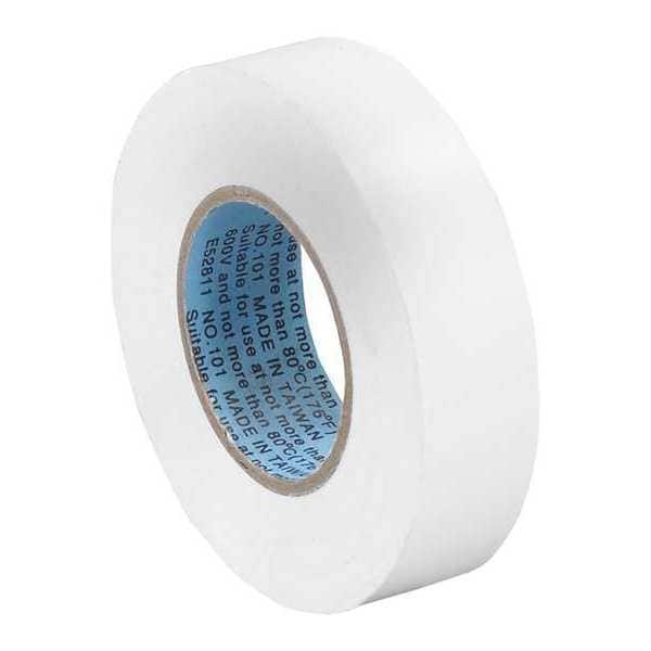 Cinta Eléctrica, 7.0 Mil, 3/4"x 20 yds., Blanco, 200/Caja - T964618W