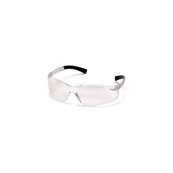 Pyramex Ztek Safety Glasses Clear Anti-Fog Lens , Clear Frame - S2510ST