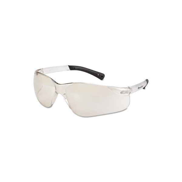 Ors Nasco MCR Safety, Bearkat Safety Glasses, Frost Frame, Clear Mirror Lens - BK119