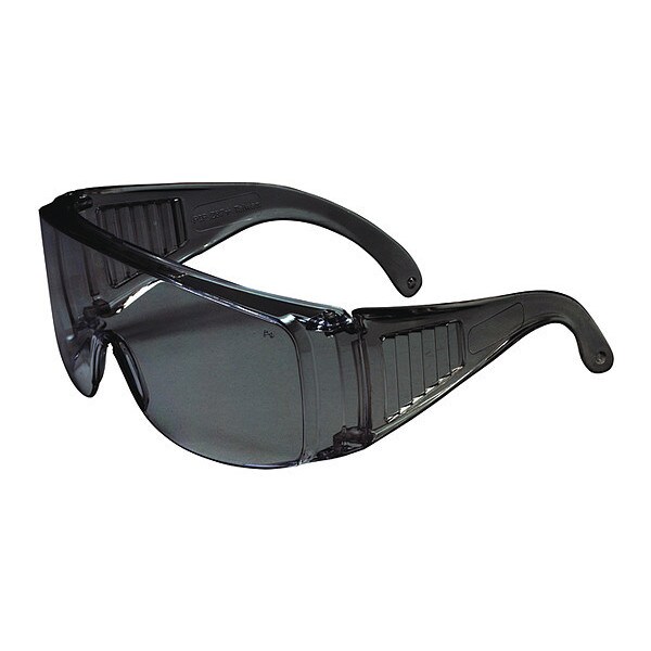 Bouton Optical The Scout, Safety Glasses Anti-Scratch, Gray Lens, Frameless - 250-99-0901