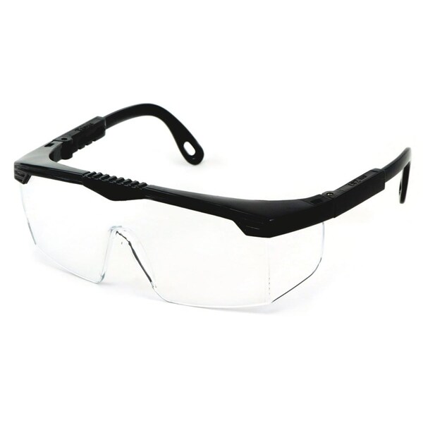 Sellstrom Safety Glasses Anti-Scratch, Clear Lens, Half-Frame - S73802