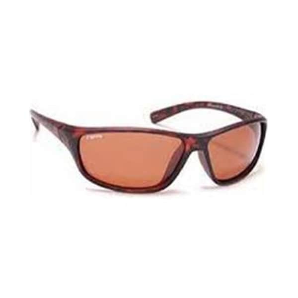 Coyote Eyewear Coyote Eyewear 680562076042 P-38 Polarized Sport Sunglasses; Matte Tortoise & Brown - P-38 M. TORT/BROWN