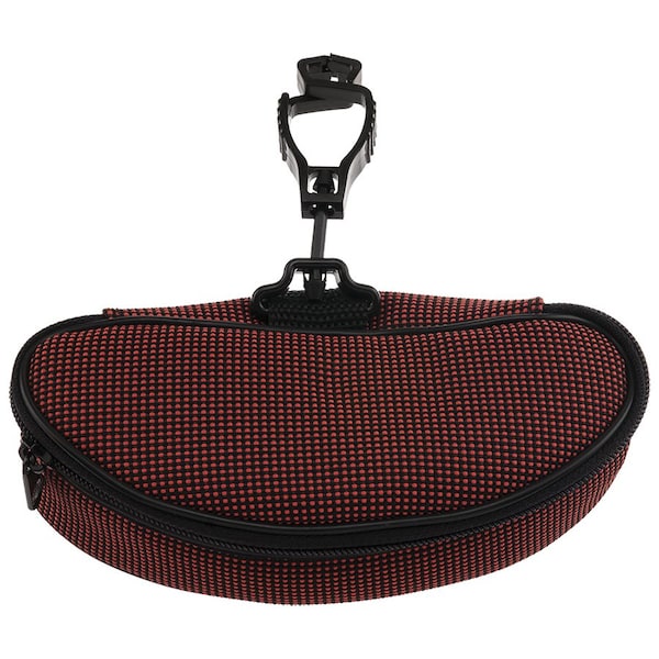 Utility Bag Eyeglass Bag, Red, Glove Guard End - UBZG EYEZIP RD