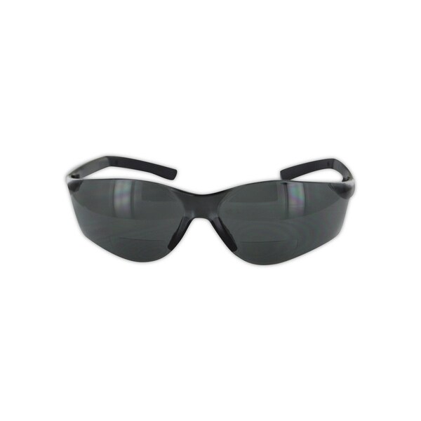 Magid Safety Glasses, Gray Gray - Y19GFGY-25