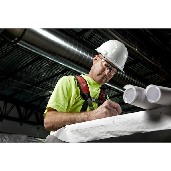 Milwaukee Tool Reader Safety Glasses Anti-Fog, Anti-Static & Anti-Scratch, Clear Lens, Wraparound - 48-73-2201