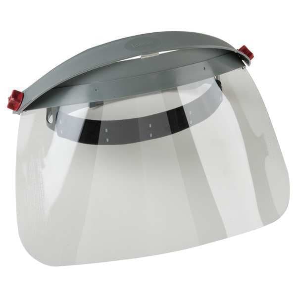 Condor Pinlock Face Shield Assembly, Clear Visor, Polycarbonate, Pinlock Suspension, Uncoated Lens, Gray - 4EZC6