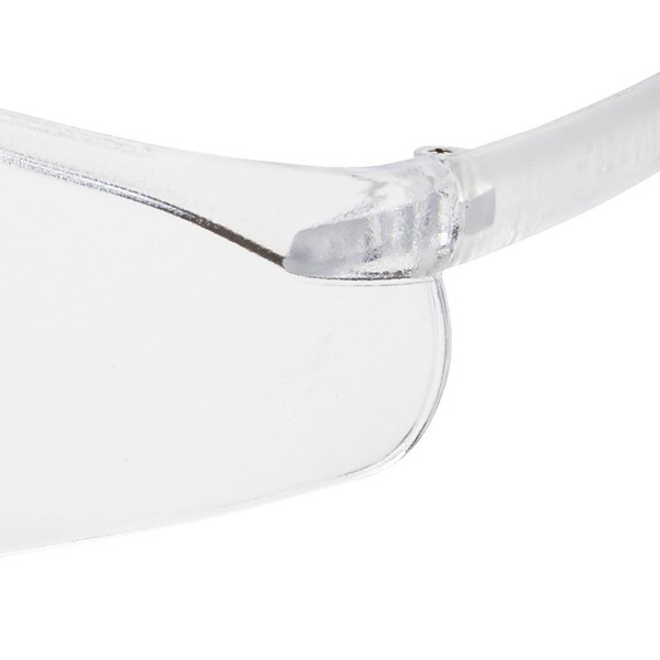 Sellstrom Safety Glasses Anti-Scratch, Clear Lens, Frameless - S73401