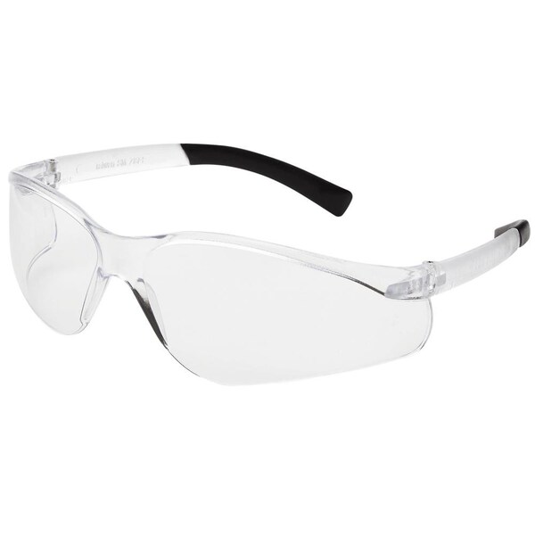 Sellstrom Safety Glasses Anti-Scratch, Clear Lens, Frameless - S73401