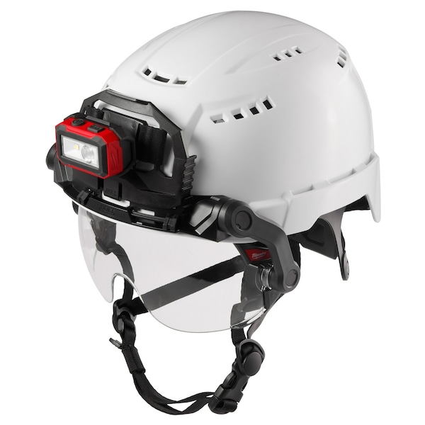 Milwaukee Tool BOLT Clear Dual Coat Lens Eye Visor for Milwaukee Safety Helmets - 48-73-1411
