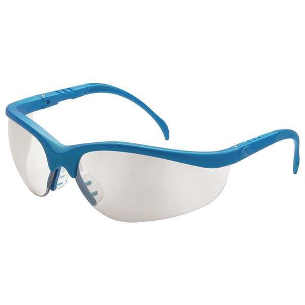 Condor Nome, Safety Glasses Anti-Scratch, Light Gray Lens, Half-Frame, Wraparound - 4VAZ3