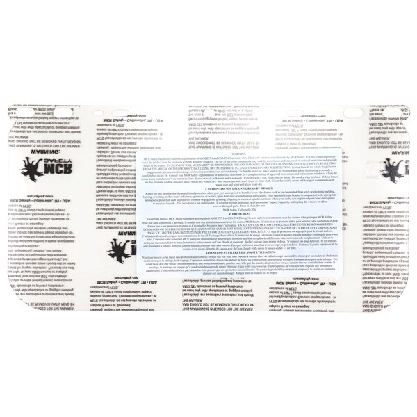 Mcr Safety Glasses, 486400 CSA Canada, 12PK - 486400CSA