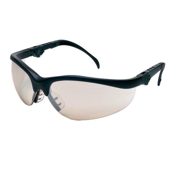 Mcr Safety Glasses, Klondike KD3 I/O Clear Mirror Lenses, 12PK - KD319