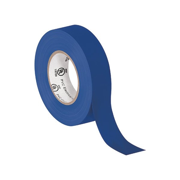 Bsc Preferred 3/4'' x 20 yds. Cinta Eléctrica Azul, 200 piezas - BUY00012351