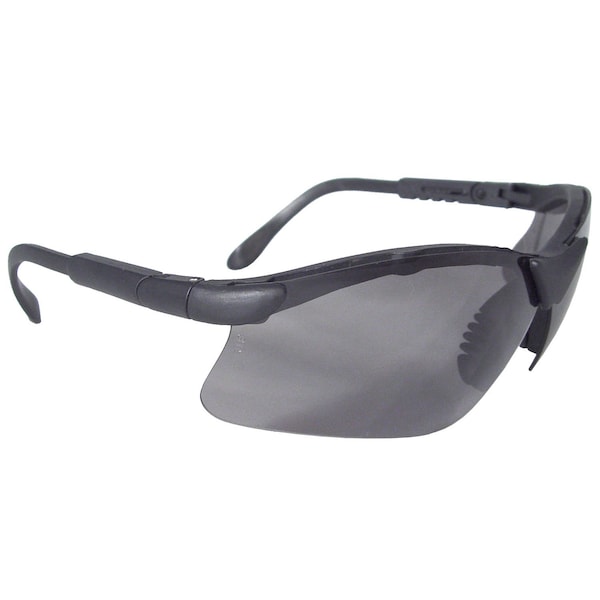 Radians Revelation, Safety Glasses Polarized, Gray Lens, Half-Frame, Wraparound - RV0121ID