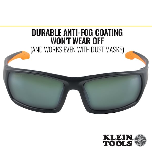 Klein Tools Professional Safety Glasses, Full Frame, Polarized Lens - 60539