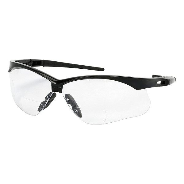 Pip Anser, Safety Glasses Anti-Fog &  Anti-Scratch, Clear Lens, Semi-Rimless, Semi-Rimless, 1 PR - 250-AN-52025