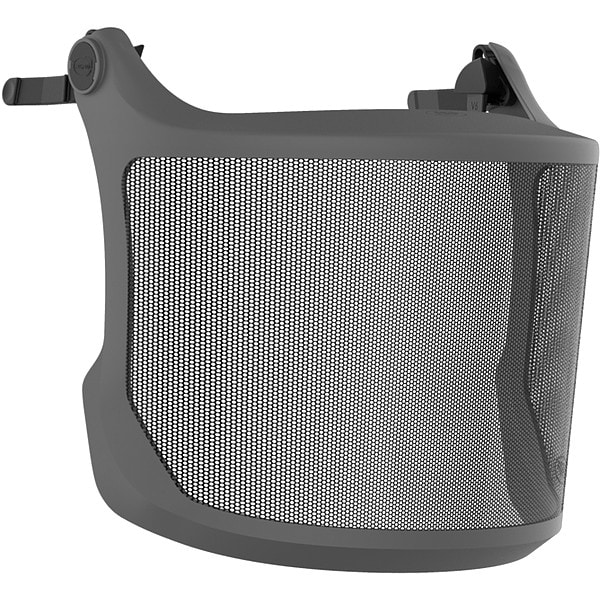 Pip Face Shield/Visor, Black Visor, Steel Mesh, Not Applicable Suspension - 251-ADA310-080