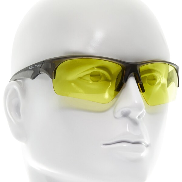 Allen Co Outlook Shooting Safety Glasses, Yellow Lenses, ANSI Z87.1+ & CE Rated - 2382