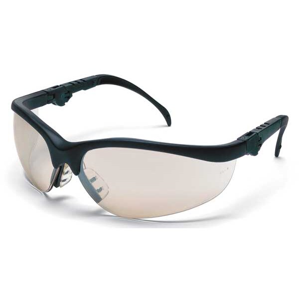 Mcr Safety Klondike Plus, Safety Glasses Anti-Fog &  Anti-Scratch, Clear Lens, Half-Frame, Wraparound - KD319AF