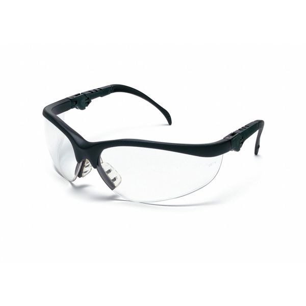 Mcr Safety Klondike Plus, Safety Glasses Anti-Fog &  Anti-Scratch, Clear Lens, Half-Frame, Wraparound - KD319AF