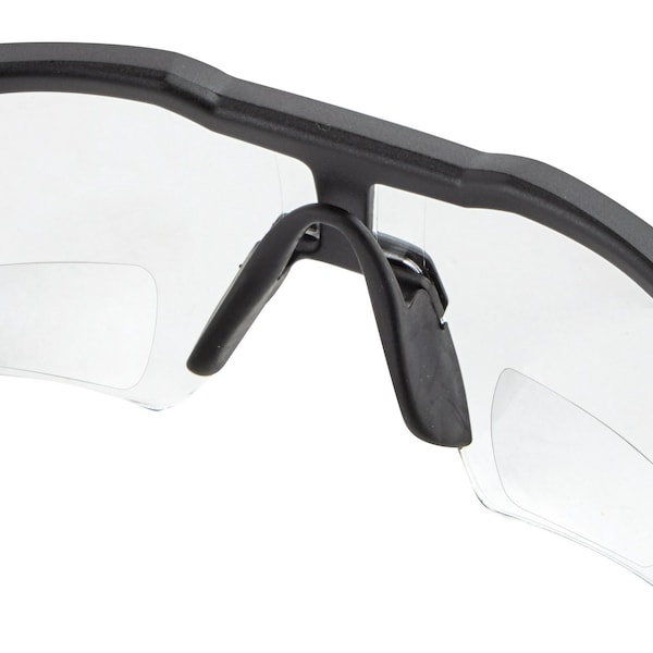 Milwaukee Tool Reader Safety Glasses Anti-Fog, Anti-Static & Anti-Scratch, Clear Lens, Wraparound - 48-73-2203