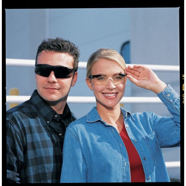 Smith & Wesson Magnum 3G, Safety Glasses Anti-Scratch, Clear Lens, Frameless, Wraparound - 19799