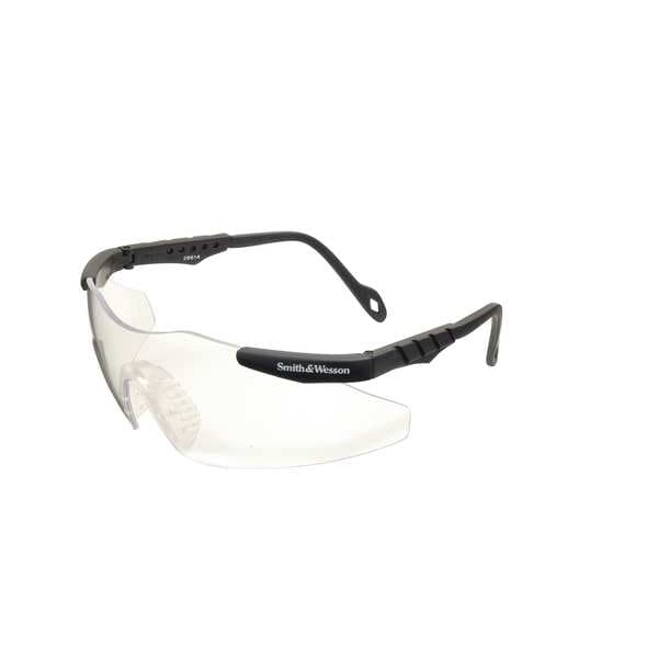 Smith & Wesson Magnum 3G, Safety Glasses Anti-Scratch, Clear Lens, Frameless, Wraparound - 19799