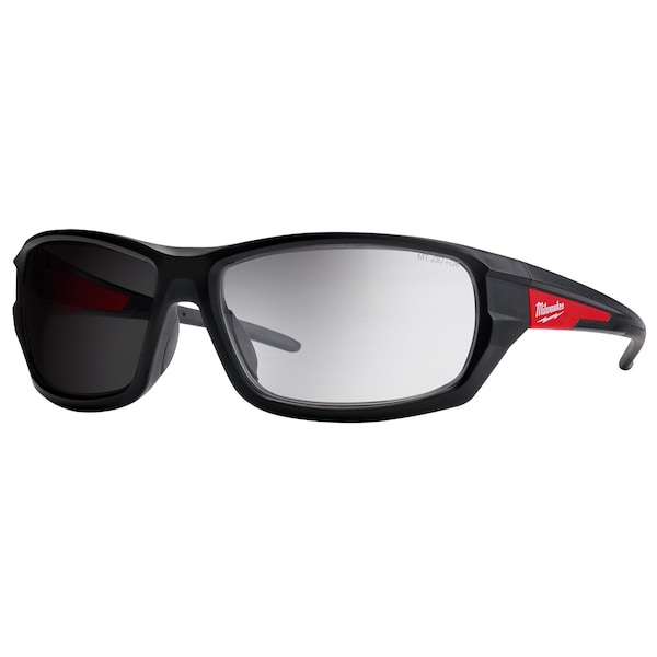 Milwaukee Tool Safety Glasses Anti-Scratch, Silver Lens, Full-Frame, Wraparound - 48-73-2128