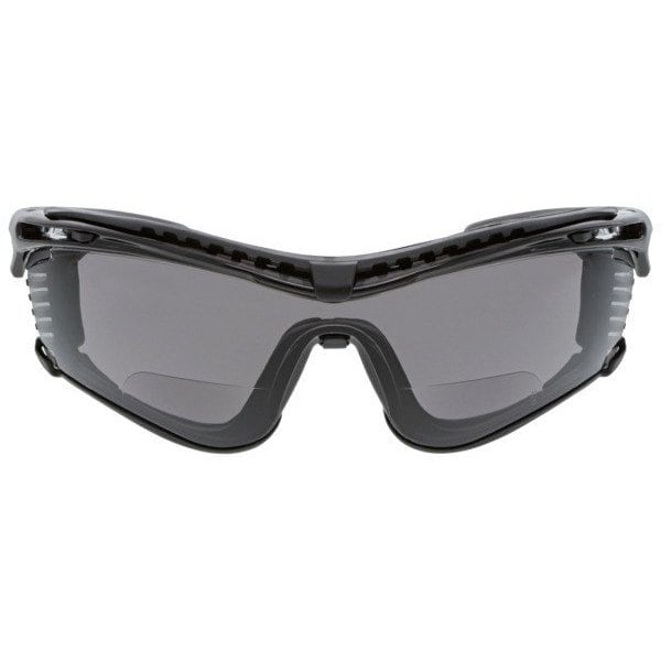 Mcr Safety Checklite CL5, Safety Glasses Anti-Fog &  Anti-Scratch, Gray Lens, Half-Frame, Wraparound - CL5H15GPF