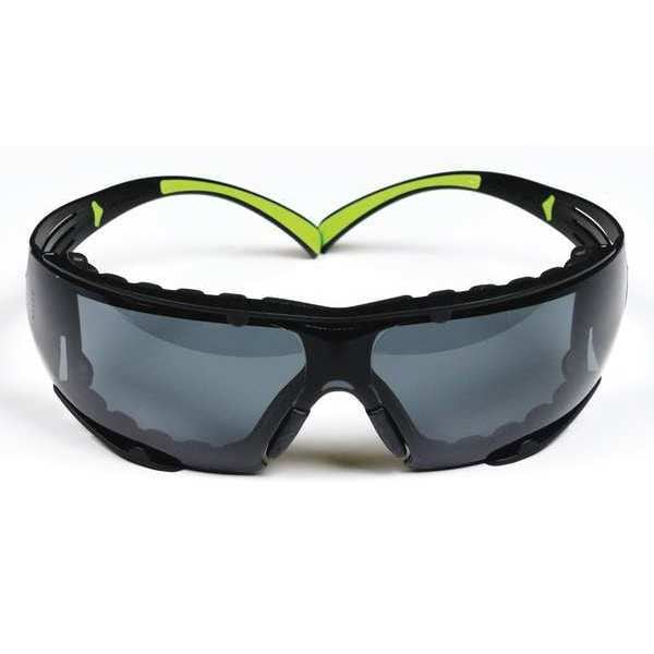 3M SecureFit 400, Safety Glasses Anti-Fog, Gray Lens, Frameless, Traditional - SF402AF-FM
