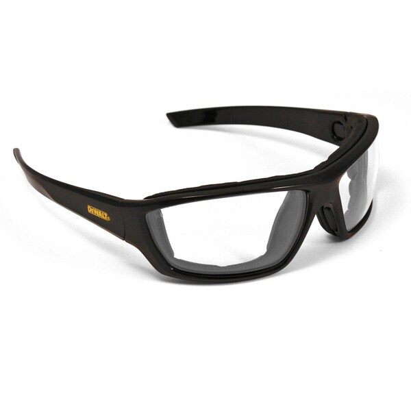 Dewalt Hybrid Safety Glasses/Goggles, Wraparound Clear  Lens, Anti-Fog,  - DPG83-11D