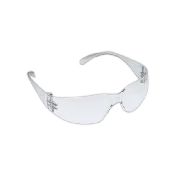 3M Safety Glasses Uncoated, Clear Lens, 1 PR - 10078371112285