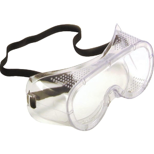 Safety Works Clear Frame Safety Goggles with Anti-Fog Clear Lenses - SW35001