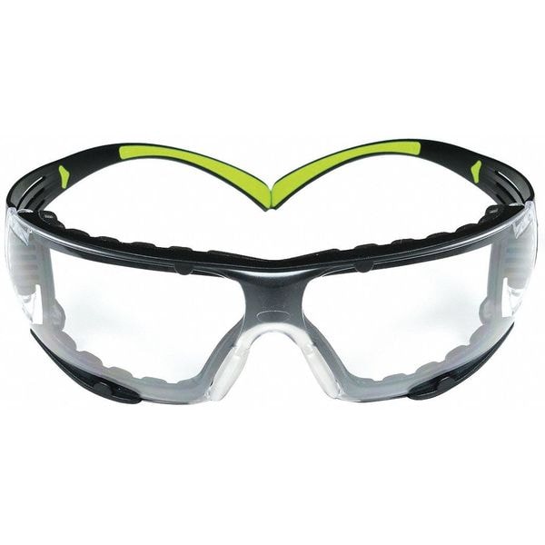 3M SecureFit 400, Safety Glasses Anti-Fog &  Anti-Scratch, Clear Lens, Frameless, Wraparound - SF401AF-FM