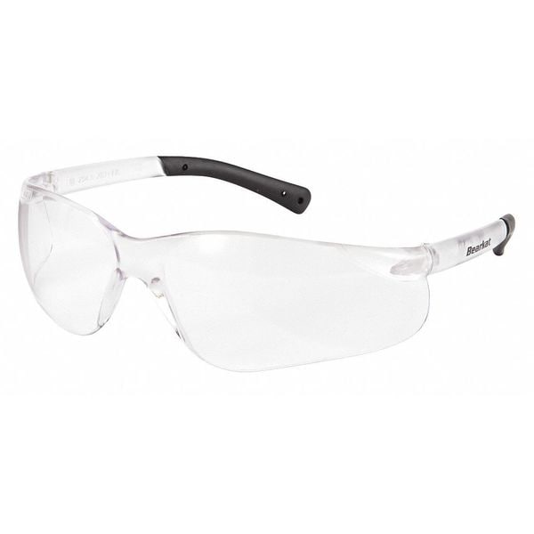 Mcr Safety Safety Glasses, Clear Polycarbonate Lens, Anti-Fog, Scratch Resistant, 12PK - CWS BK110AF