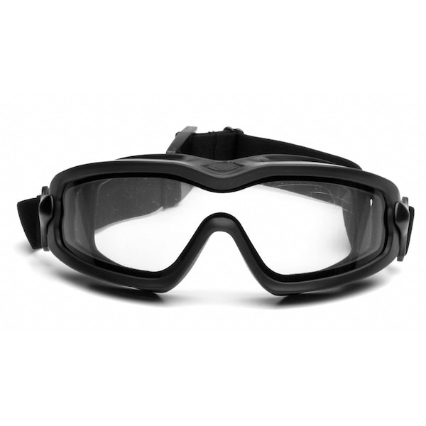 Pyramex Safety Goggles, V2G Plus Series, Anti-Fog, Anti-Static, Scratch-Resistant, Clear Lens - GB6410SDT