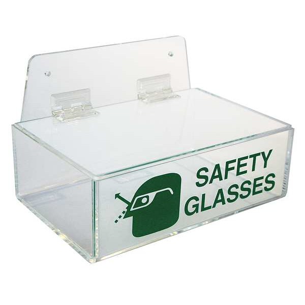 Zoro Select Eyewear Dispenser, Tray, Acrylic, 6 Pairs - 23Z418