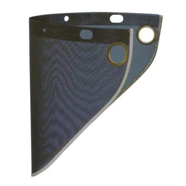 Fibre-Metal By Honeywell Faceshield Screen Visor, Black Visor, 9 3/4 in Height, Uncoated Lens, Black - S199