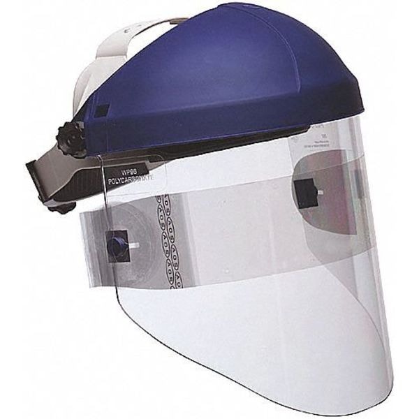 3M Faceshield Visor, Clear Visor, 9" Height, Anti-Fog, Anti-Scratch Lens, Clear - 82600-00000