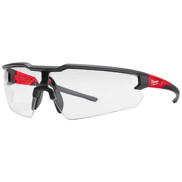 Milwaukee Tool Safety Glasses - Clear Anti-Scratch Lenses - 48-73-2010