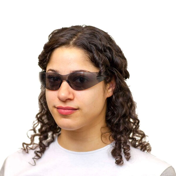 Bison Life Keystone, Safety Glasses Anti-Scratch, Gray & Black Lens, 12 PK - BL-KSSG1-CLCT-GYBK-12