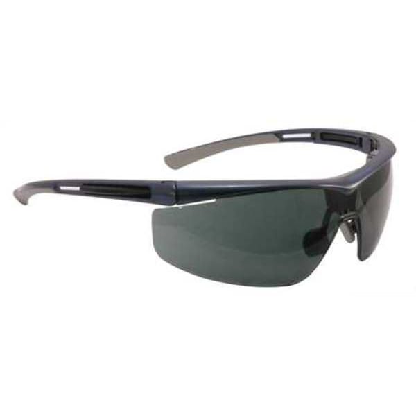 Honeywell North North Adaptec, Safety Glasses Anti-Fog, Anti-Static & Anti-Scratch, Gray Lens, Half-Frame - T5900WBLS